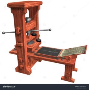gutenberg printing press
